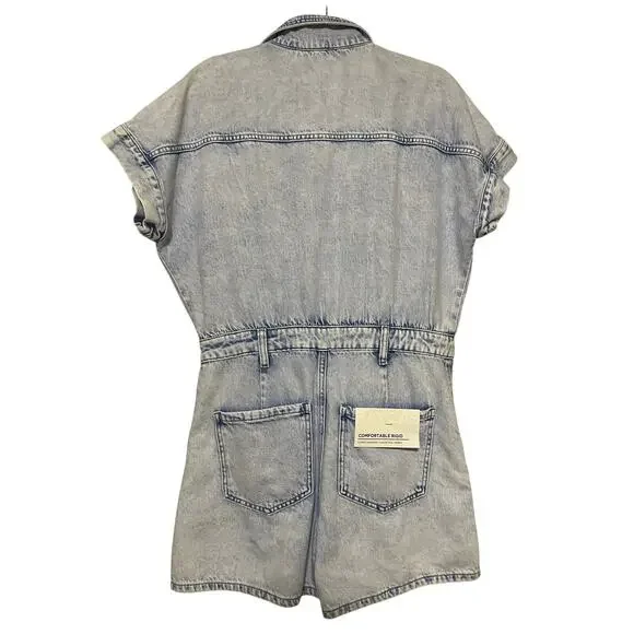 Bayeas Nora Denim Romper - Picture 5 of 12